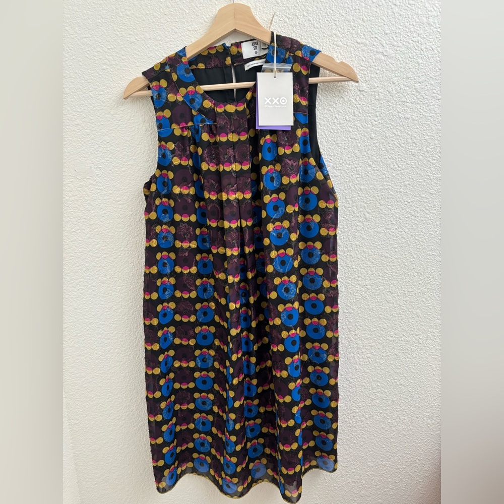 NWT Anna Sui x Target metallic dress. Small